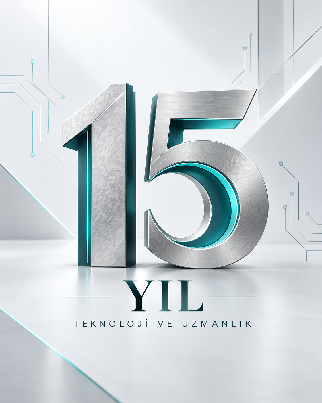 15 yıl teknoloji ve uzmanlık